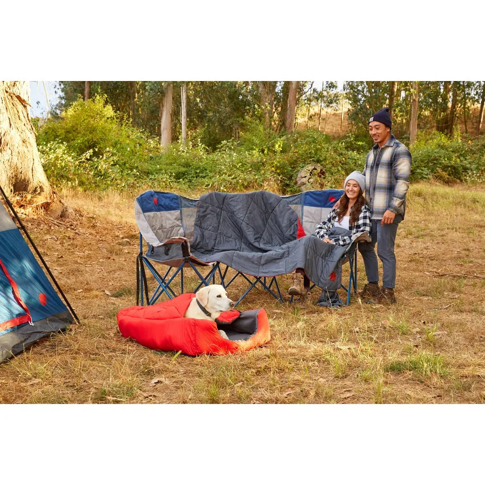 Pet Sleeping Bag- Lightweight- Zippered Cover- Travel Camping Hiking- Multi-Functional Bed for Small to Large Dogs
