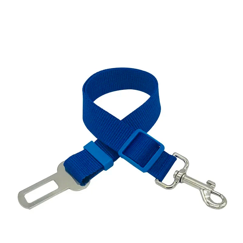 Dog Car Seat Belt- Safety Protector- Travel Pets Accessories- Dog Leash Collar Breakaway- Solid Car Harness
