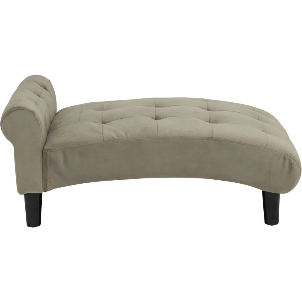 21" Wide Pet Chaise Lounge Bed for Small to Medium Dog 28.8" L x 20.3" W x 13.3" Th