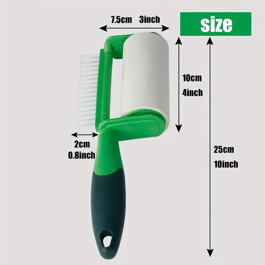1pc Lint Rollers with Brush to Remove Pet Hair - Extra Sticky