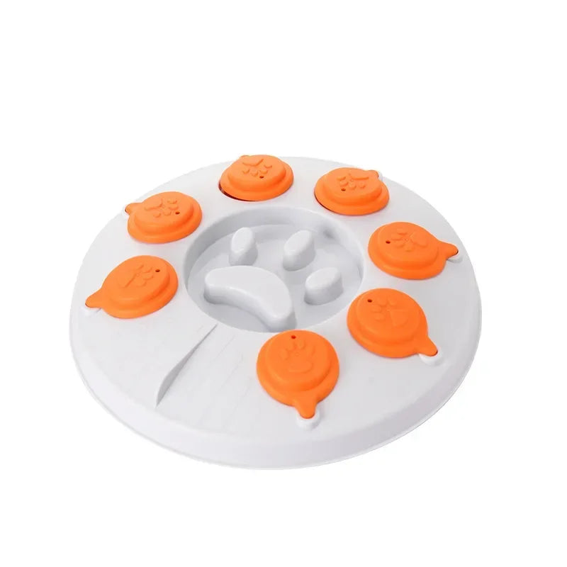Dog Puzzle Toy Slow Feeder- Interactive- Increases Puppy IQ- Food Dispenser Slowly Eating Non-Slip Bowl- Dogs Training Game