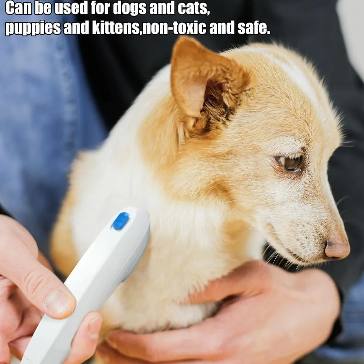 1pcs Cat & Dog electric Flea Comb, removes loose Hair fleas, and eggs electronic Remover, suitable For Cats, Dogs