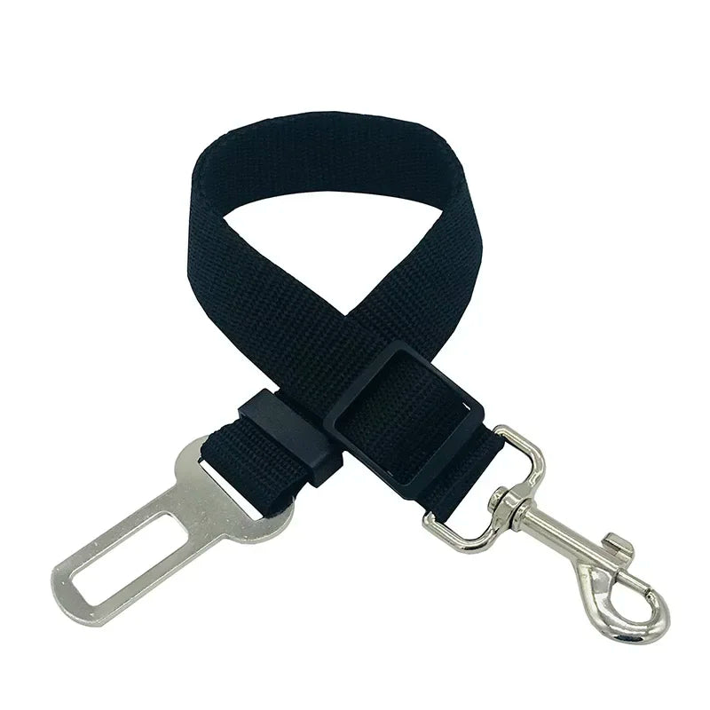 Dog Car Seat Belt- Safety Protector- Travel Pets Accessories- Dog Leash Collar Breakaway- Solid Car Harness