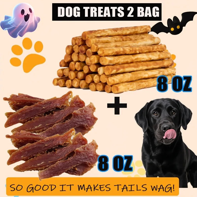 Dog Treats Assorted Pack – High-Protein Dried Chicken & Duck, Freeze-Dried Egg Yolk, Natural & Healthy Training Treats Specifically Designed for Puppies and Dogs, Grain-Free, Soft Chew Rewards, Suitable for Small, Medium, a