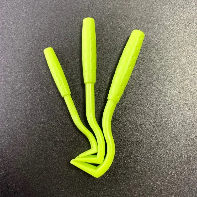3pcs Flea Remover Hook- Tick Remover Tweezer -Grooming Tool-Flea, Tick, Mite Extractor