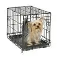 Dog Crate, Includes Leak-Proof Pan, Floor Protecting Feet