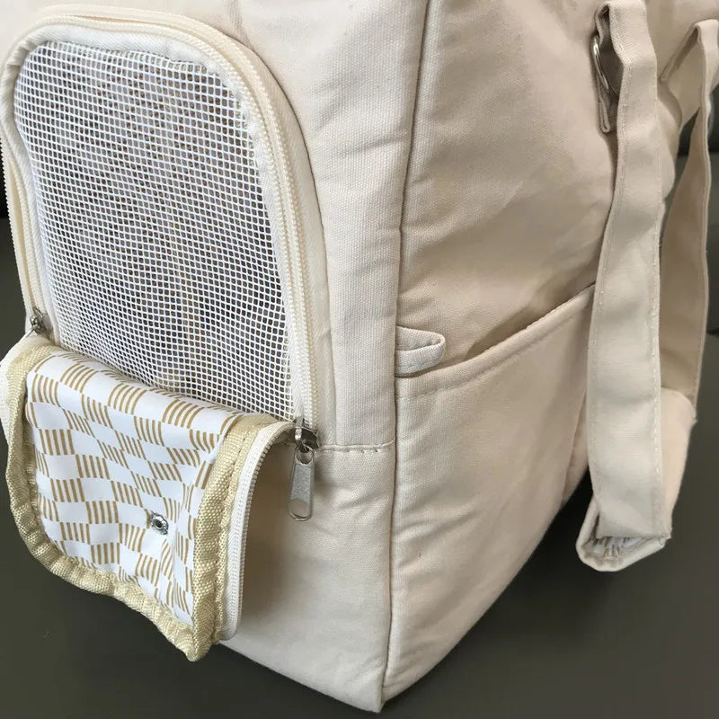 Portable Pet Shoulder Handbag- Dog Carrier Bag- Car Seat- Nonslip Carriers- Safe Bed
