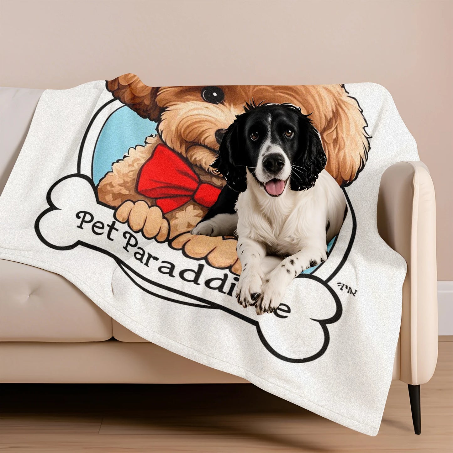 Dog Bed Mat Blanket -Soft Fluffy Pet Blanket- Travel Mat Comfortable Blanket