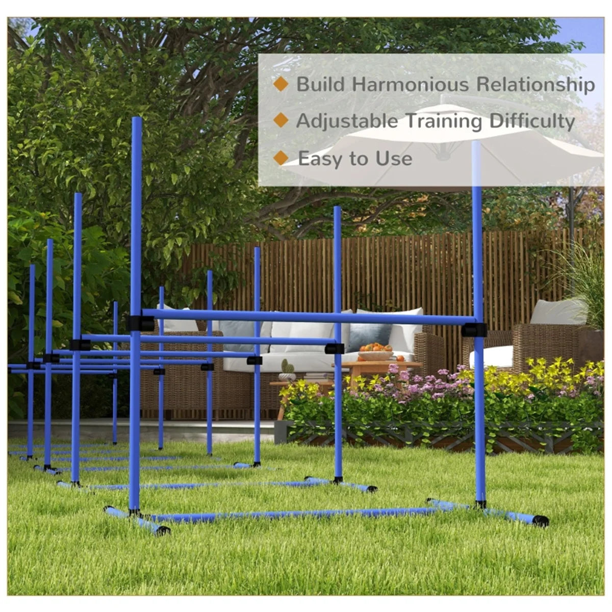 Agility Dogs Fences Set- Dog Play Fence-Puppy Fences