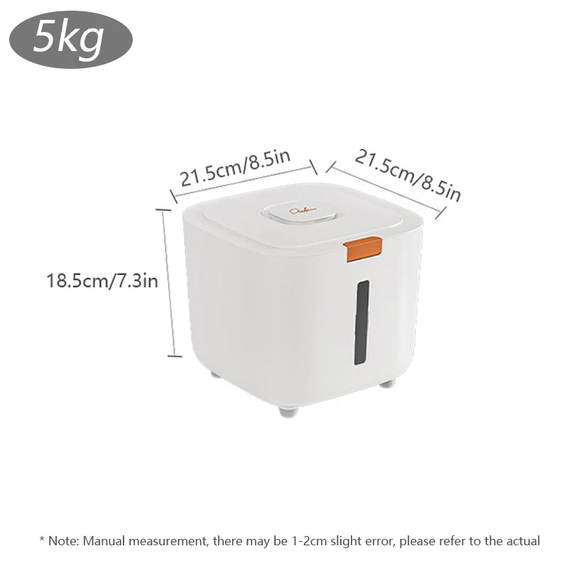Pet food storage barrel- sealed moisture-proof barrel storage