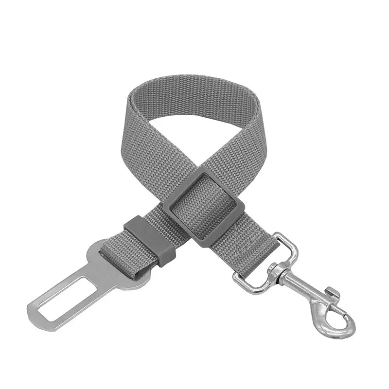 Dog Car Seat Belt- Safety Protector- Travel Pets Accessories- Dog Leash Collar Breakaway- Solid Car Harness