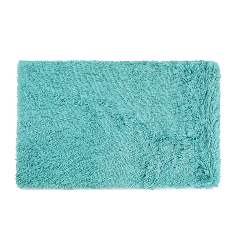 Super Soft Fleece Fluffy Pet Blankets- Extra Warm-Breathable- for Small Medium Large Dogs-Beds & Blankets