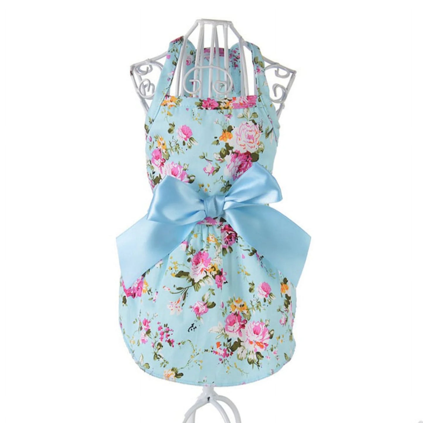 Clearance! Beautiful Floral Pet Dog Dress for Small Dogs - Perfect for Summer Chihuahua, Pug, Yorkie - Puppy Cat Clothes, Dog We