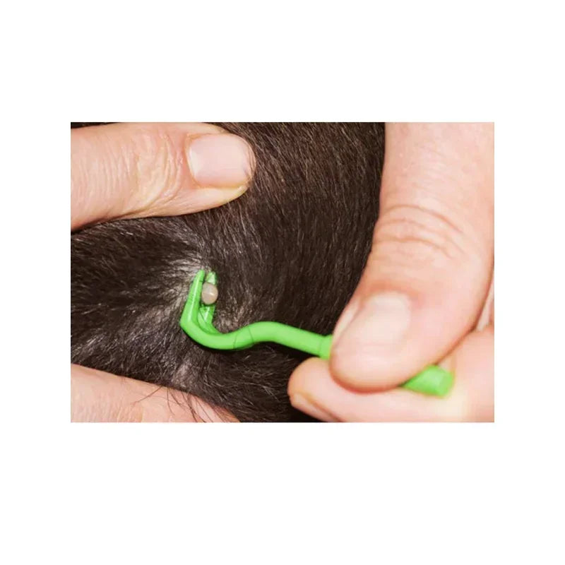 3pcs Flea Remover Hook- Tick Remover Tweezer -Grooming Tool-Flea, Tick, Mite Extractor