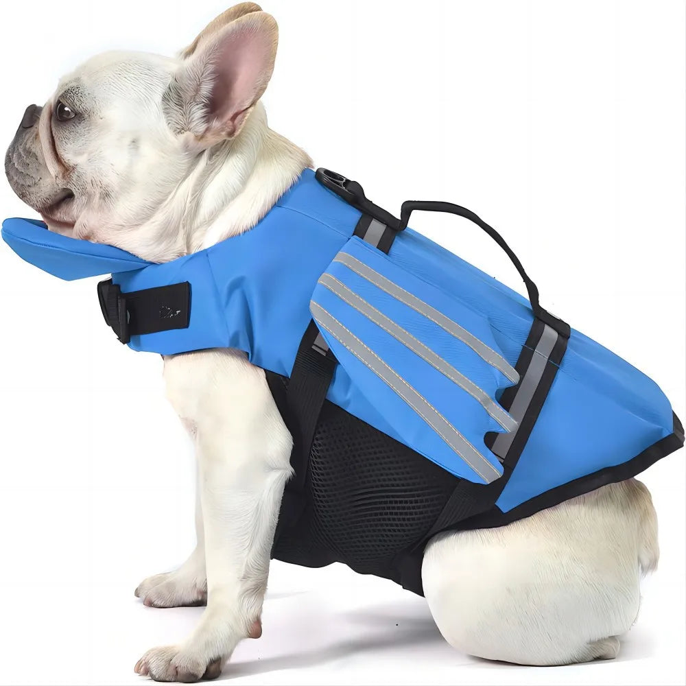 Dog Life Jacket- Reflective- Adjustable- Swimwear Safety Vest -Buoyancy Pet Life Jacket-Pet Accessories