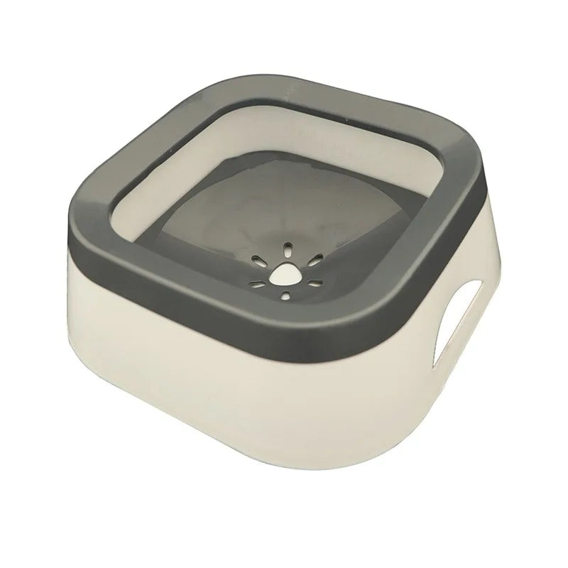 Anti-splash Water Bowl For Dogs- 1L Large Capacity Drinker-Pet Bowl/Feeding