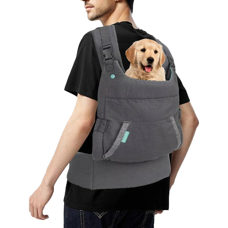 Ergonomic Pet Carrier for dogs- fashion designer front pack carrier for dogs