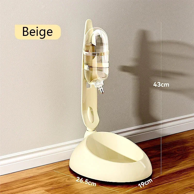 Automatic Pet Drinker Dog Bowls Water Bottles Universal Dog Drinker Feeder Liftable Bowl Dispenser Bowl Puppy Pet Products