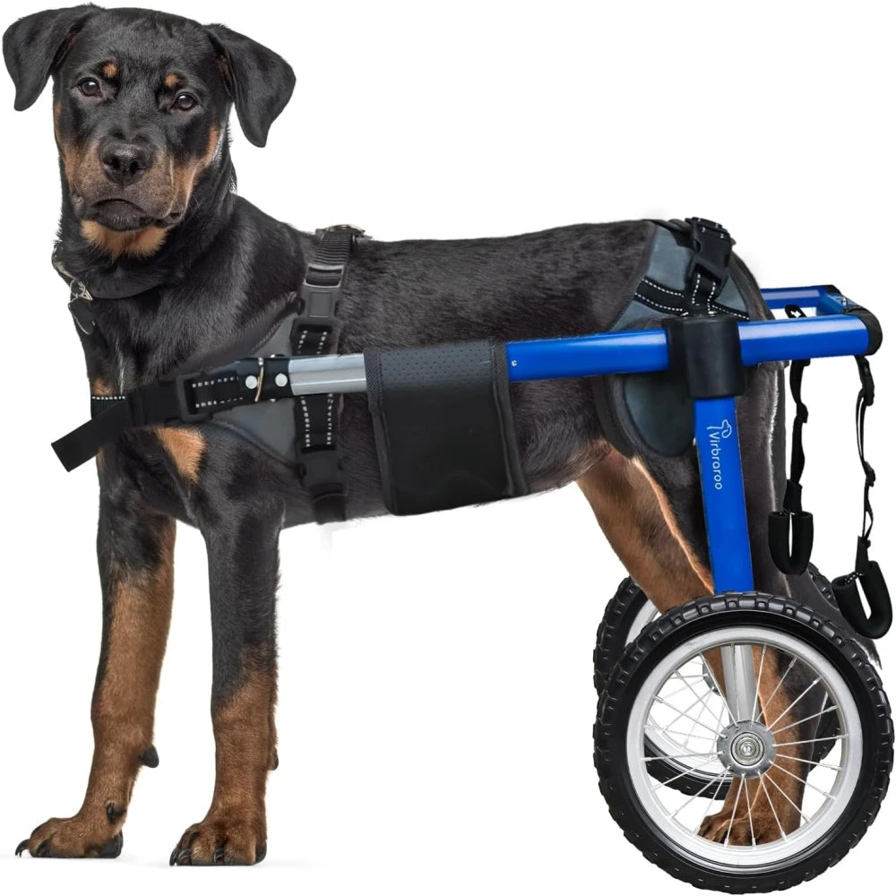 Dog Wheelchair For Back Legs Dog Wheelchair With All-Terrain Tires- Durable Bearings- Wheelchair For Back Legs
