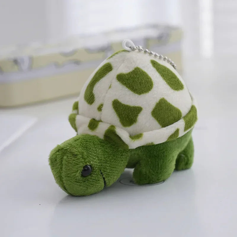 1pc Random Colors- Turtle Shaped Plush Toy For Small and Medium Dogs- To Grind and Clean- For Interactive Play