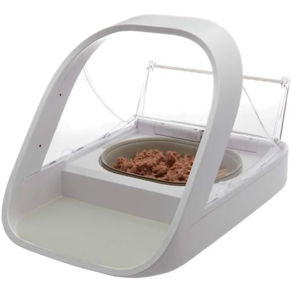 Microchip Pet Feeder - Selective-Automatic Pet Feeder- Makes Meal Times Stress-Free-Suitable for Both Wet and Dry Food