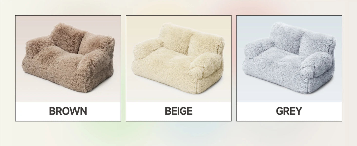 Dog Couch-Small Dog Bed with Removable Washable Cover- Cute Couch for Indoor