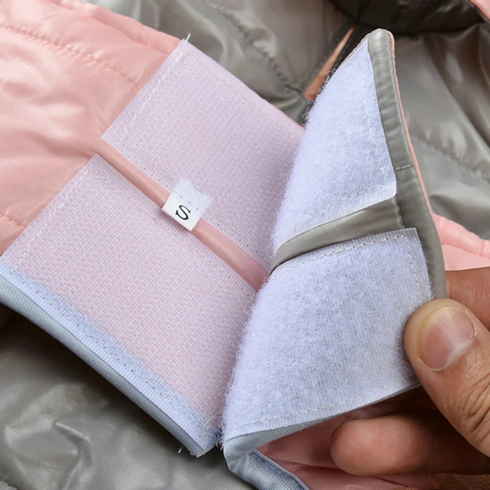 Double-sided Thicken Winter Dog Clothes- Waterproof Comfortable -Warm Pet Dog Jacket for Small Medium Dogs Vest