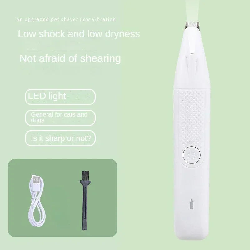 Dog Hair Trimmer- Electric Dog Cutter -Professional Pet Foot Hair Trimmer - Butt Ears-Pet Grooming