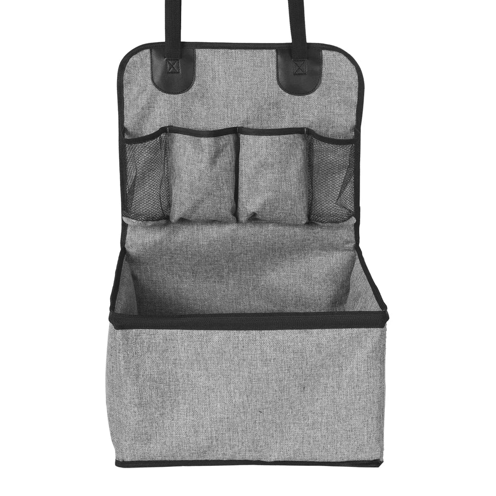 Front Seat Dog Car Seat with Storage- Pockets-Pet Booster Car Seat for Small to Medium Dog
