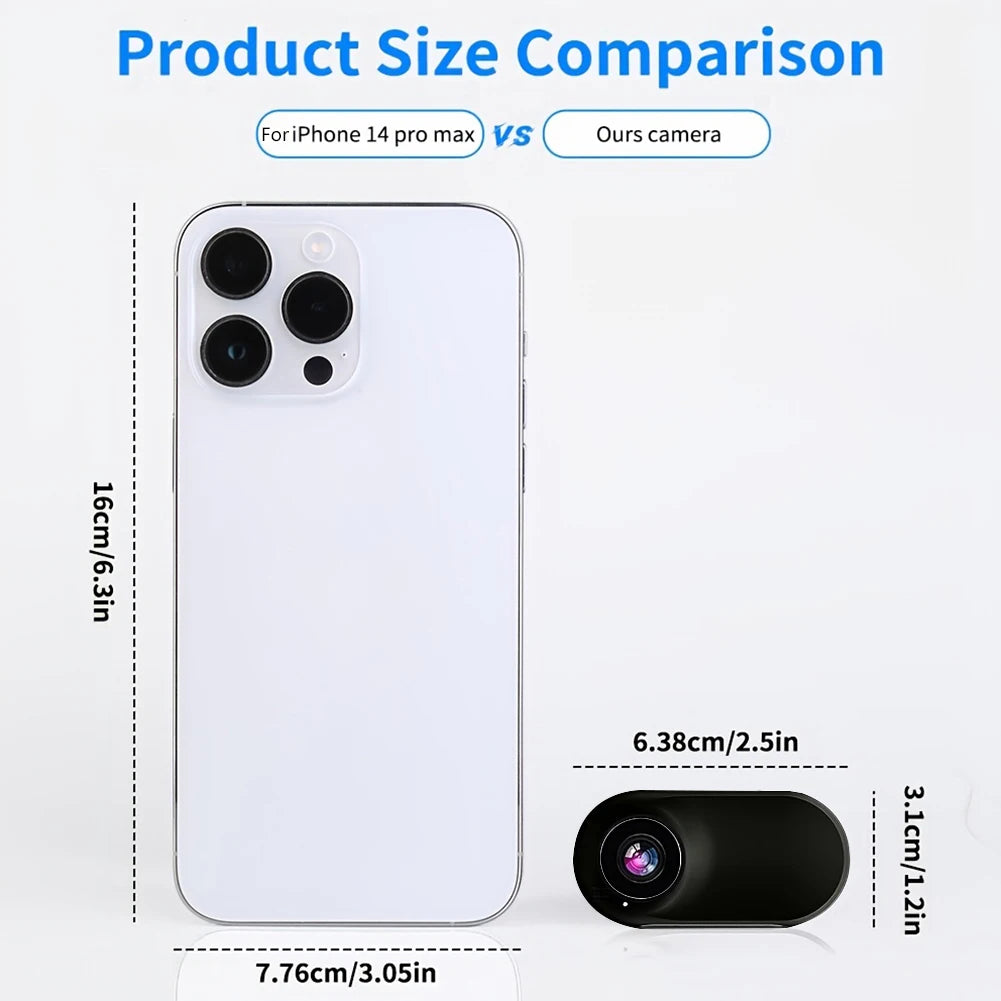 HD 1080P Wireless Camera Collar- Mini Body Cam with 32G Card for Pets