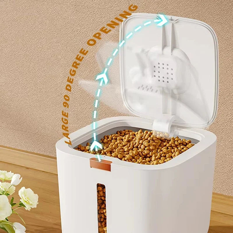 Pet food storage barrel- sealed moisture-proof barrel storage
