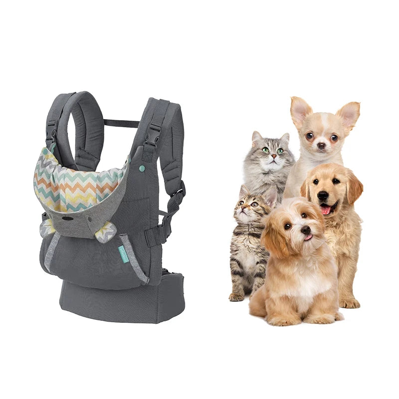 Ergonomic Pet Carrier for dogs- fashion designer front pack carrier for dogs