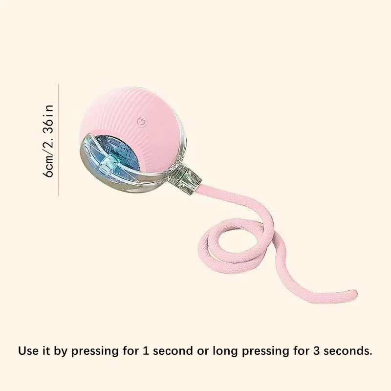 Smart Dog Toy Ball -Electronic Interactive Pet Toy - USB Automatic Moving Bouncing Ball