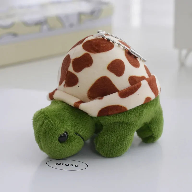 1pc Random Colors- Turtle Shaped Plush Toy For Small and Medium Dogs- To Grind and Clean- For Interactive Play
