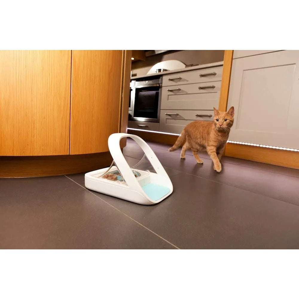 Microchip Pet Feeder - Selective-Automatic Pet Feeder- Makes Meal Times Stress-Free-Suitable for Both Wet and Dry Food