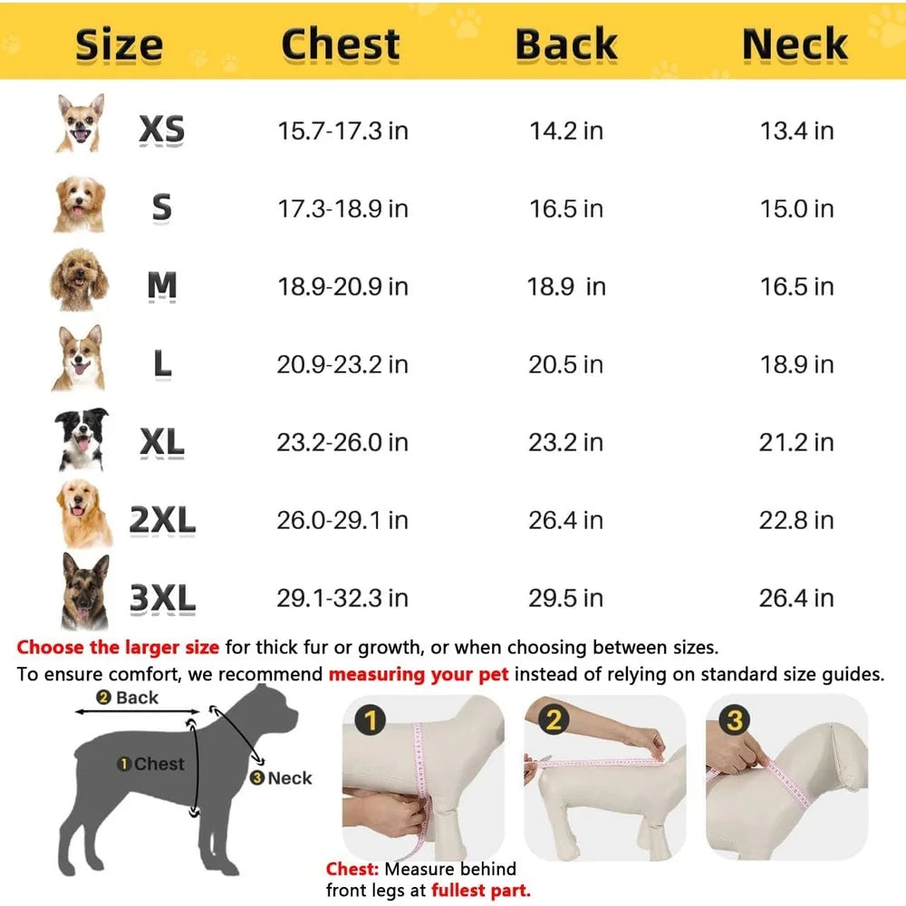 Waterproof Dog Raincoat with Harness Removable Hood Reflective Double Layer Jacket Small Medium Large Dogs Adventure Outdoor size S