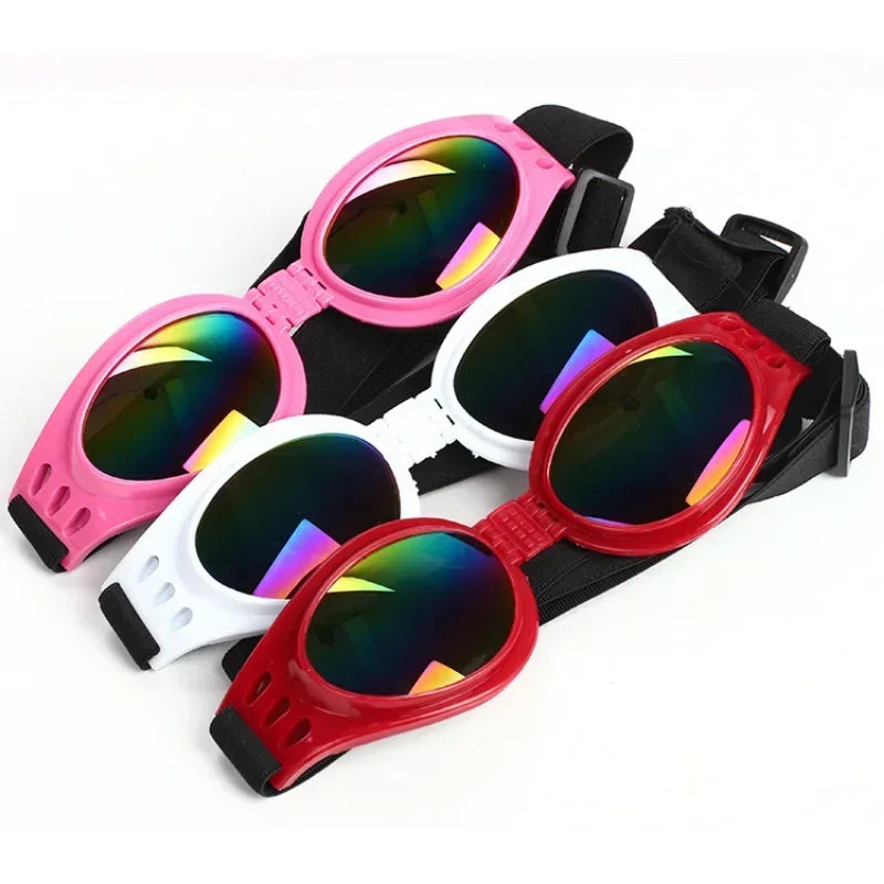 6 Colors Fashion Dogs Sunglasses- Waterproof Glasses For Small Medium Large Dogs -Protection UV Goggles