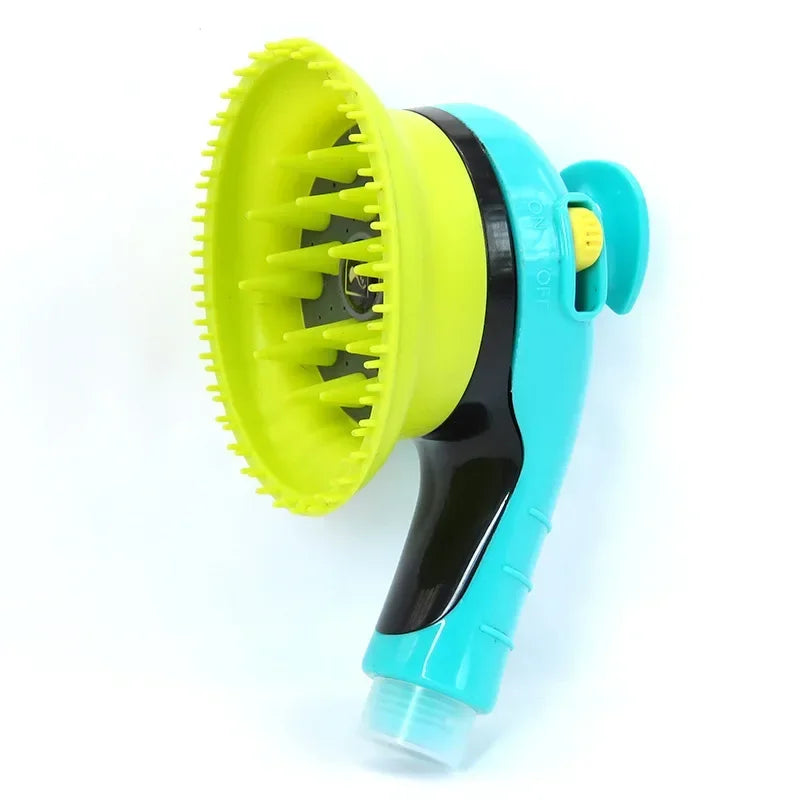Pet Shower Head -Soft Tentacle Massage Bath Head- Convenient- east to use