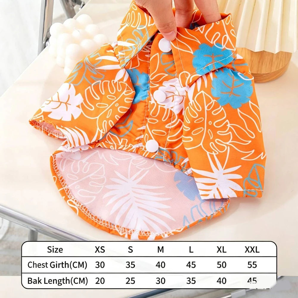 Handsome Small Dog Clothes- Summer Breathable Clothing-Cute Dog Beach Clothing for Small Dog Vest-Sizes XS to 2XL-Costomes/Apparel