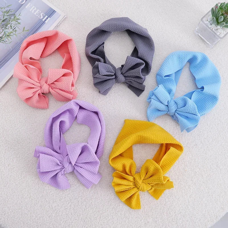 Pet Headgear- Teddy up bow Hat- Turban Knot Bow- Hair Bands