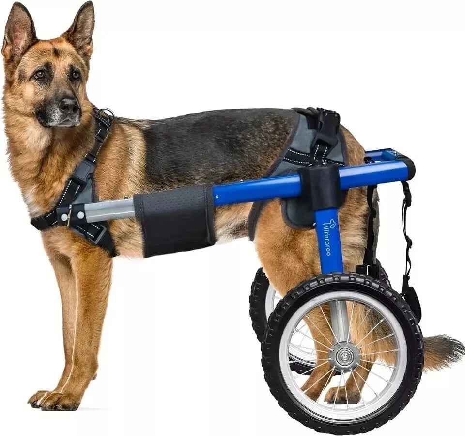 Dog Wheelchair For Back Legs Dog Wheelchair With All-Terrain Tires- Durable Bearings- Wheelchair For Back Legs