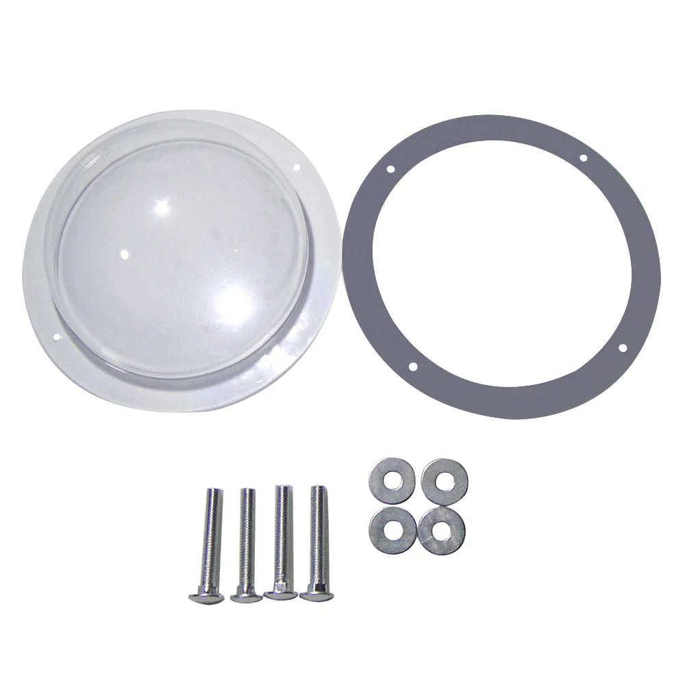 Dog Fence Window -Bubble Dome Peek Window - Clear Safe Durable Acrylic Fences Window