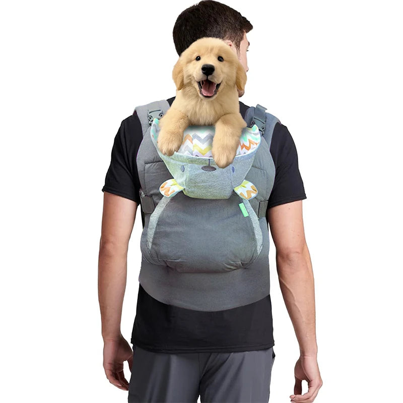 Ergonomic Pet Carrier for dogs- fashion designer front pack carrier for dogs
