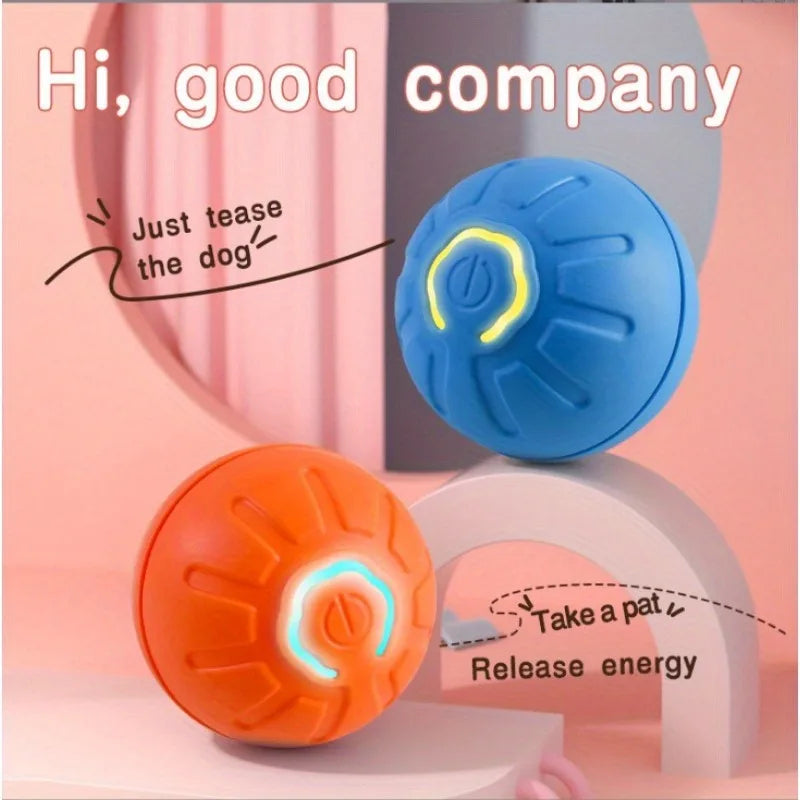 New Gravity Intelligent Jumping Ball Electric Charging Cat and Dog Toy Self Hit Pet Dog Toy Ball