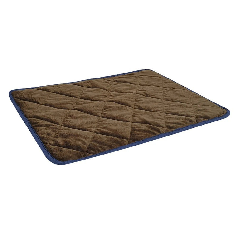 Washable Dog Pet Mat Winter Warming Bed Pad- Self-Warming Thermal Mat -for Dogs Car Seat Cover Anti-Slip bedding Pad