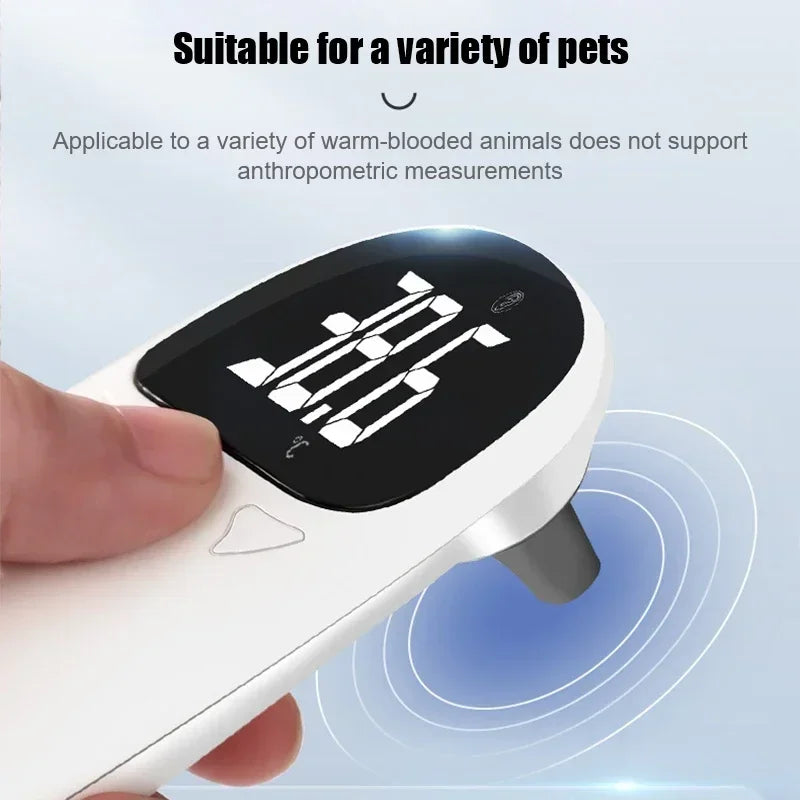 Pet Ear Digital Thermometers- Animal Measuring -Non-Contact Electronic Highly Accurate For Home or Clinic Use