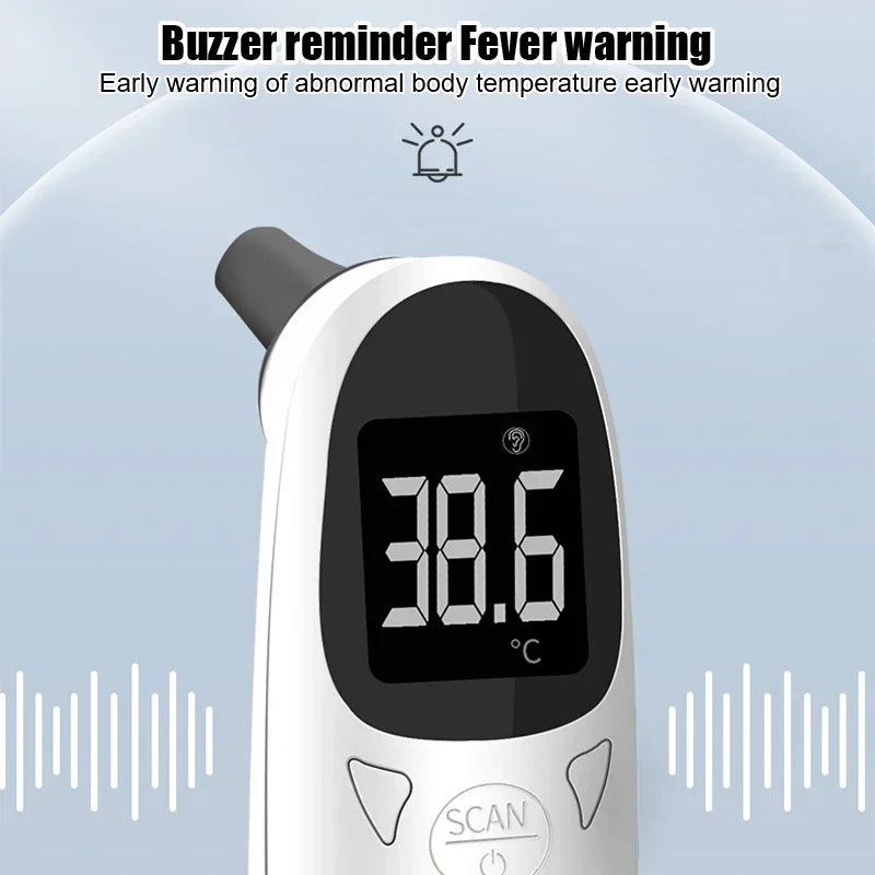 Pet Ear Digital Thermometers- Animal Measuring -Non-Contact Electronic Highly Accurate For Home or Clinic Use