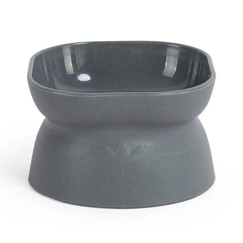 Dual-Purpose Dog Food Bowl-Elevated- Anti-Vomiting-for Dog or Cat Feeder- Whisker Stress-Free-Pet Bowls/Feeding