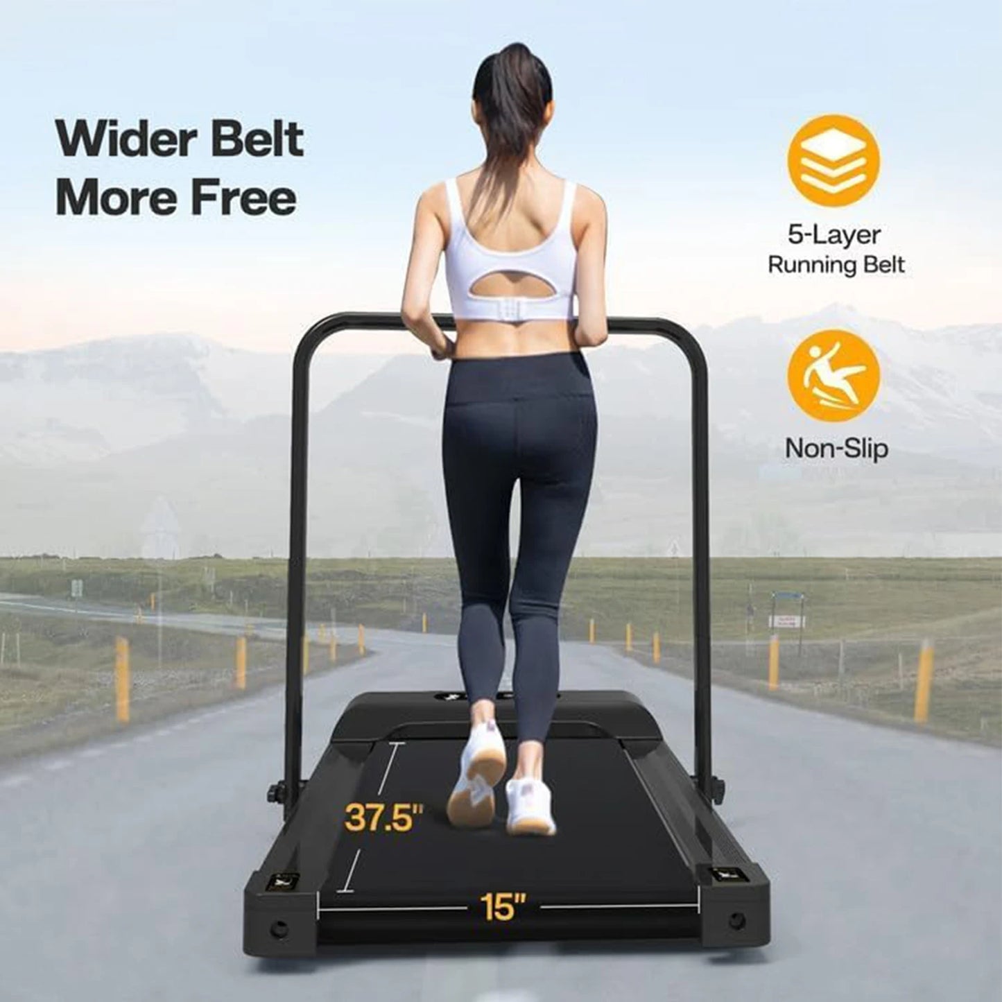 Dog/Human Treadmill- 220lbs Dog Trotter Treadmill- for Small Dogs and Medium Dogs- 2.5 Hp Folding Doggie Running Machine