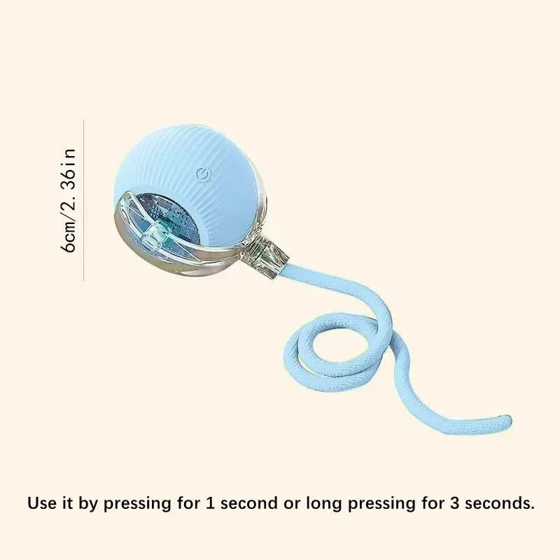 Smart Dog Toy Ball -Electronic Interactive Pet Toy - USB Automatic Moving Bouncing Ball
